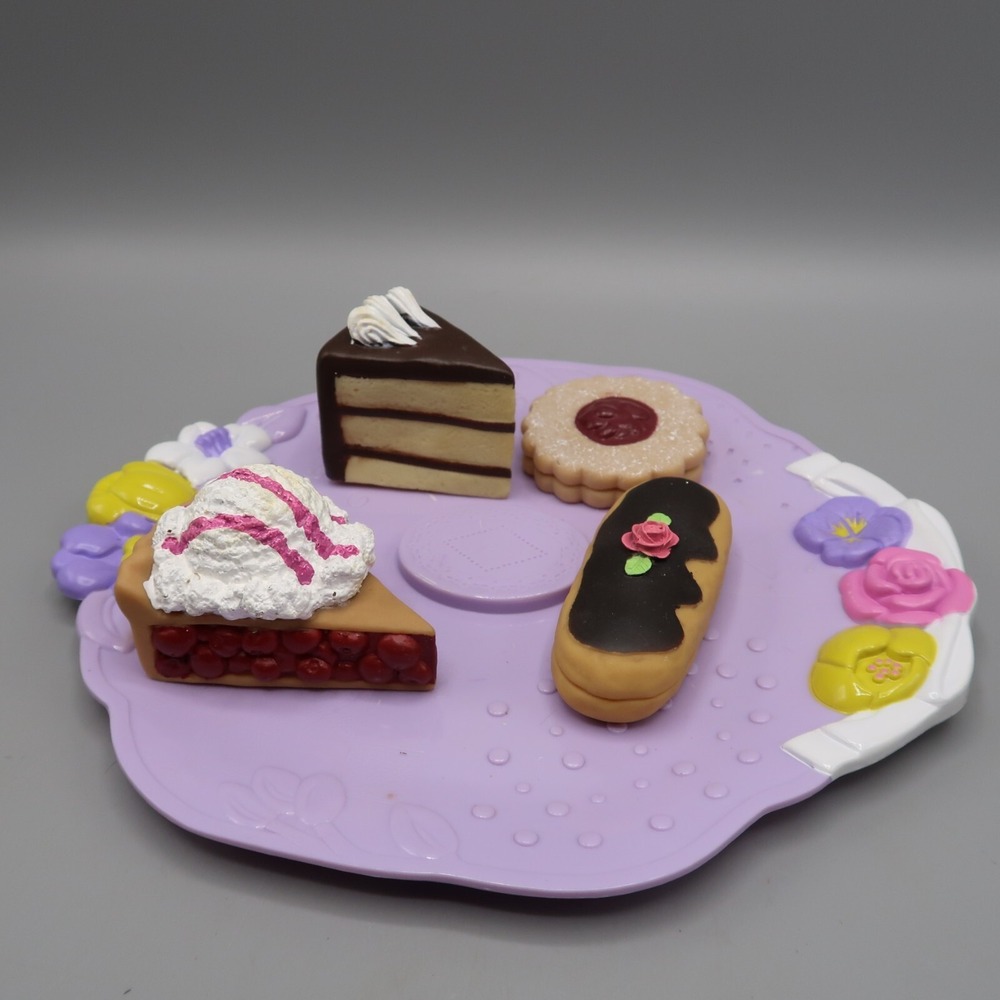 Tikes‎ Kidsview Food Tea Bunny Desert  Mini Sweet Tray Pastry